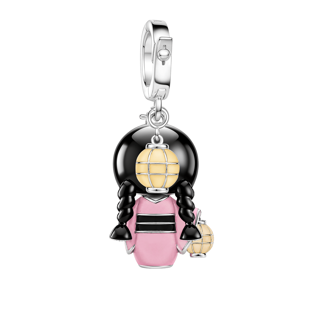 Gnoce Glow-in-the-Dark Japanese Kimono Geisha Charm_7