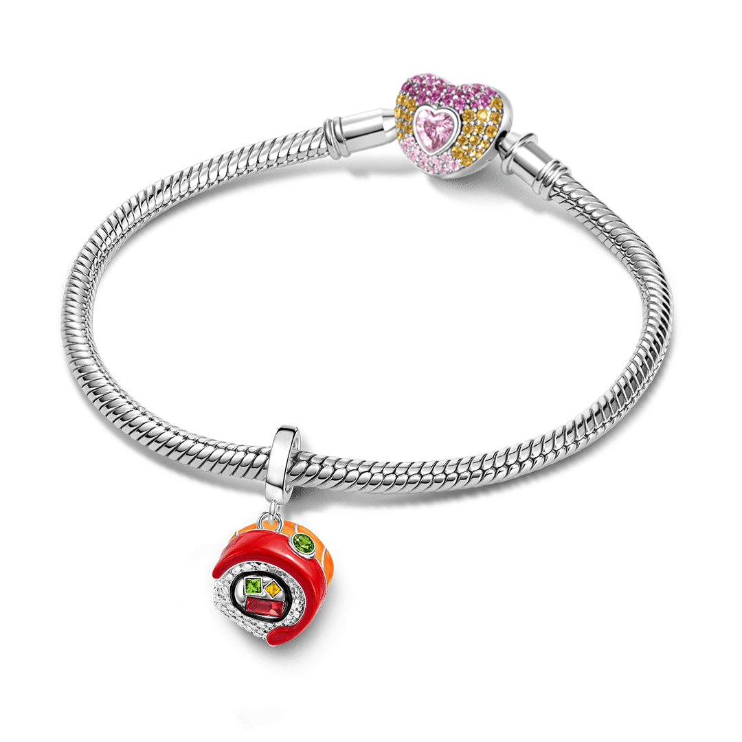 Gnoce Japanese Sushi Charm Platinum-plated Silver Blend_3