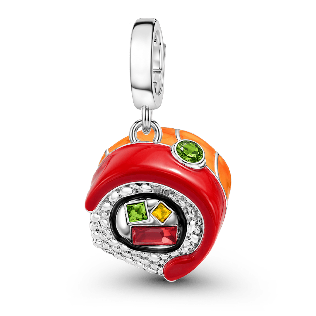 Gnoce Japanese Sushi Charm Platinum-plated Silver Blend_1