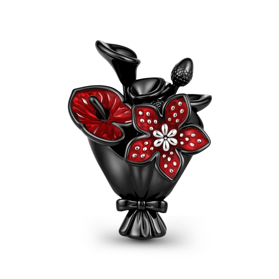 Gnoce Gothic Dark Style Weird Floral Charm Bead_1
