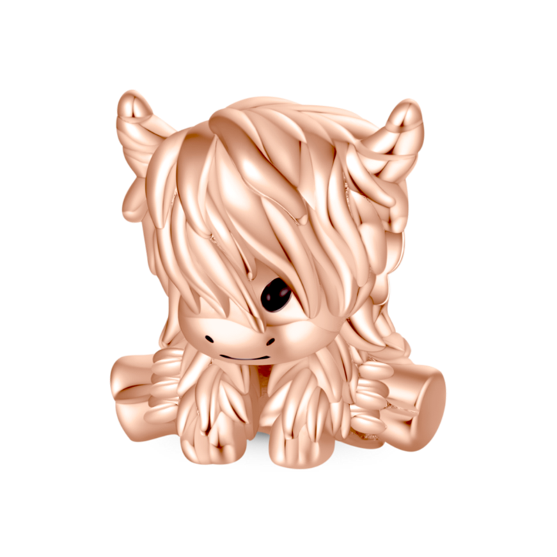 Gnoce Scottish Highland Cow Charm_1