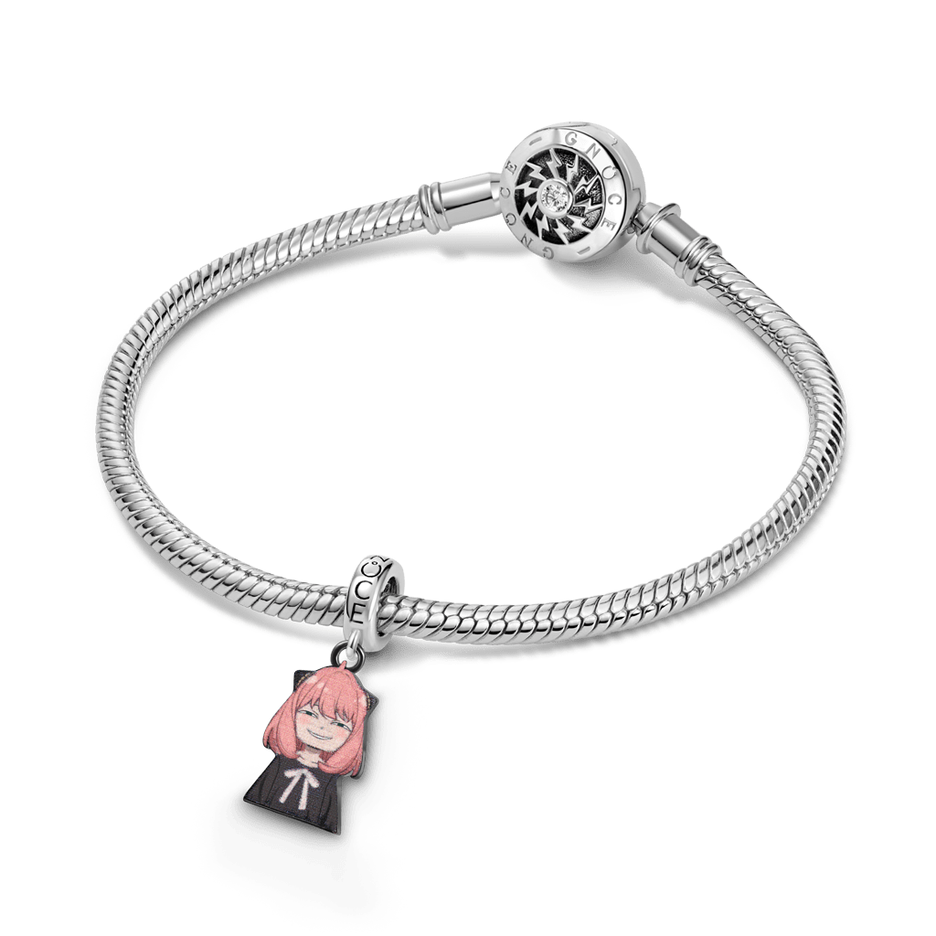 Gnoce Spy x Family Grinning Anya Forger Pendant Dangle Charm_3