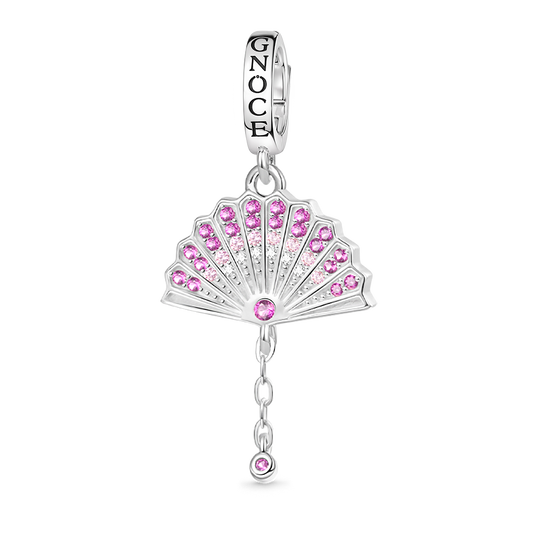Gnoce Sparking Fan Pendant Dangle Charm_1