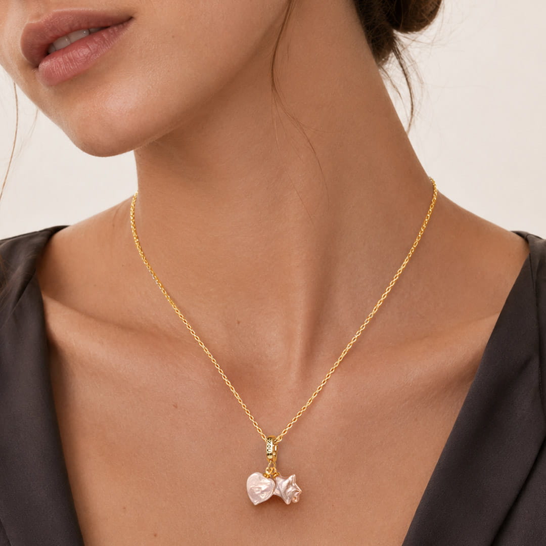 Gnoce Ocean Love Star Pearl Charm_2