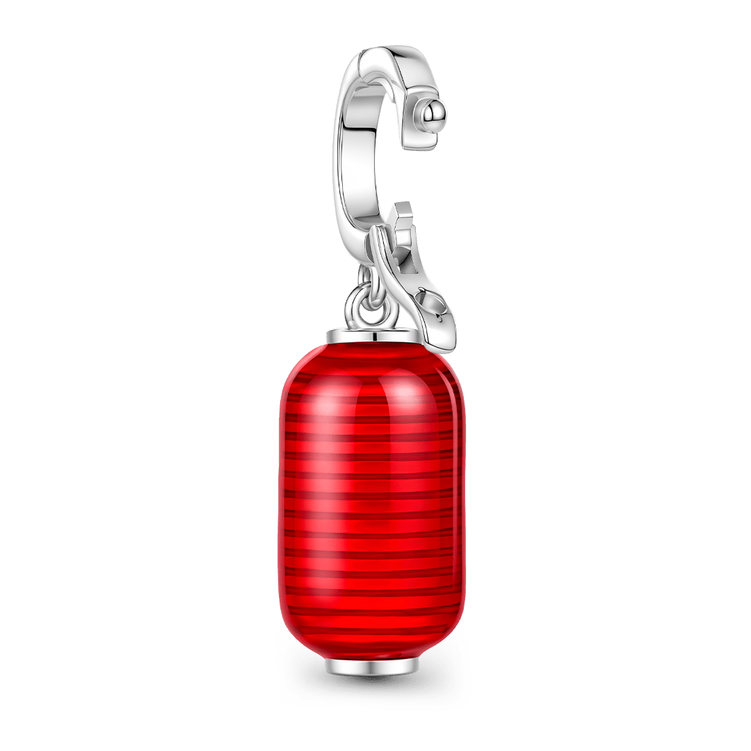 Gnoce Glow-in-the-Dark Japanese Ramen Lantern Charm Platinum-plated Silver Blend_6