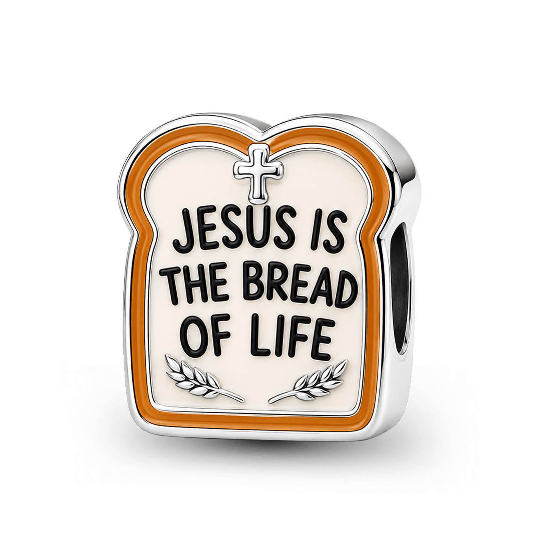 Gnoce Religious Series Bread Bead Platinum-plated Silver Blend_1