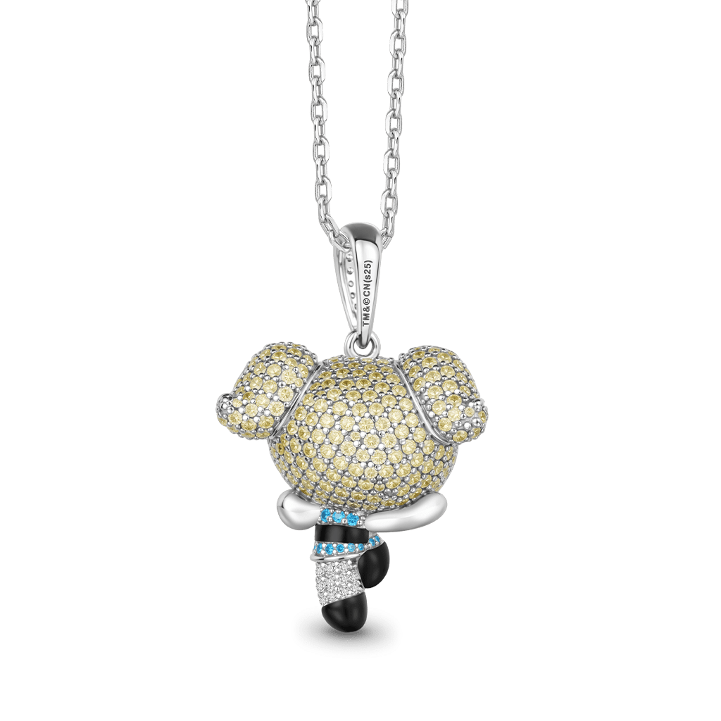 Gnoce The Powerpuff Girls Bubbles Charm Pendant Necklace_4