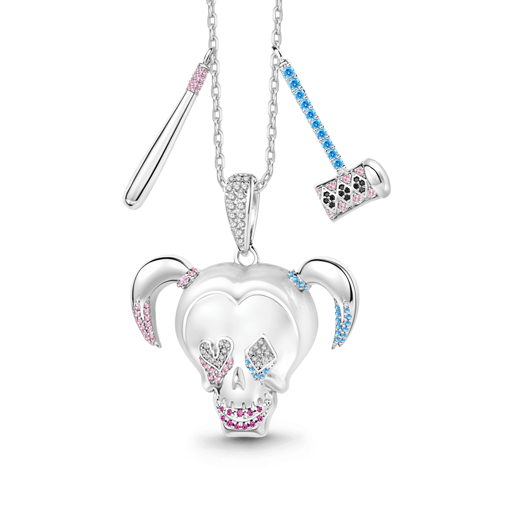 Gnoce DC Suicide Squad Harley Quinn Pendant Necklace_1