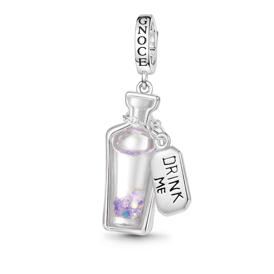 Gnoce Glow-in-the-Dark Alice's Magic Potion Pendant Dangle Charm_2