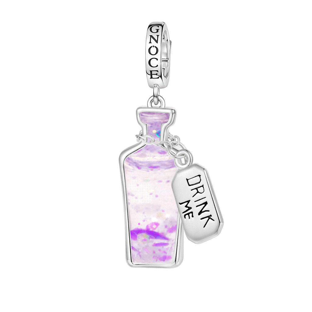 Gnoce Glow-in-the-Dark Alice's Magic Potion Pendant Dangle Charm_1