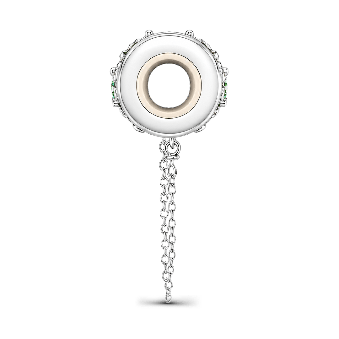 Gnoce The Unseen Moss Safety Chain Platinum-plated Silver Blend_6