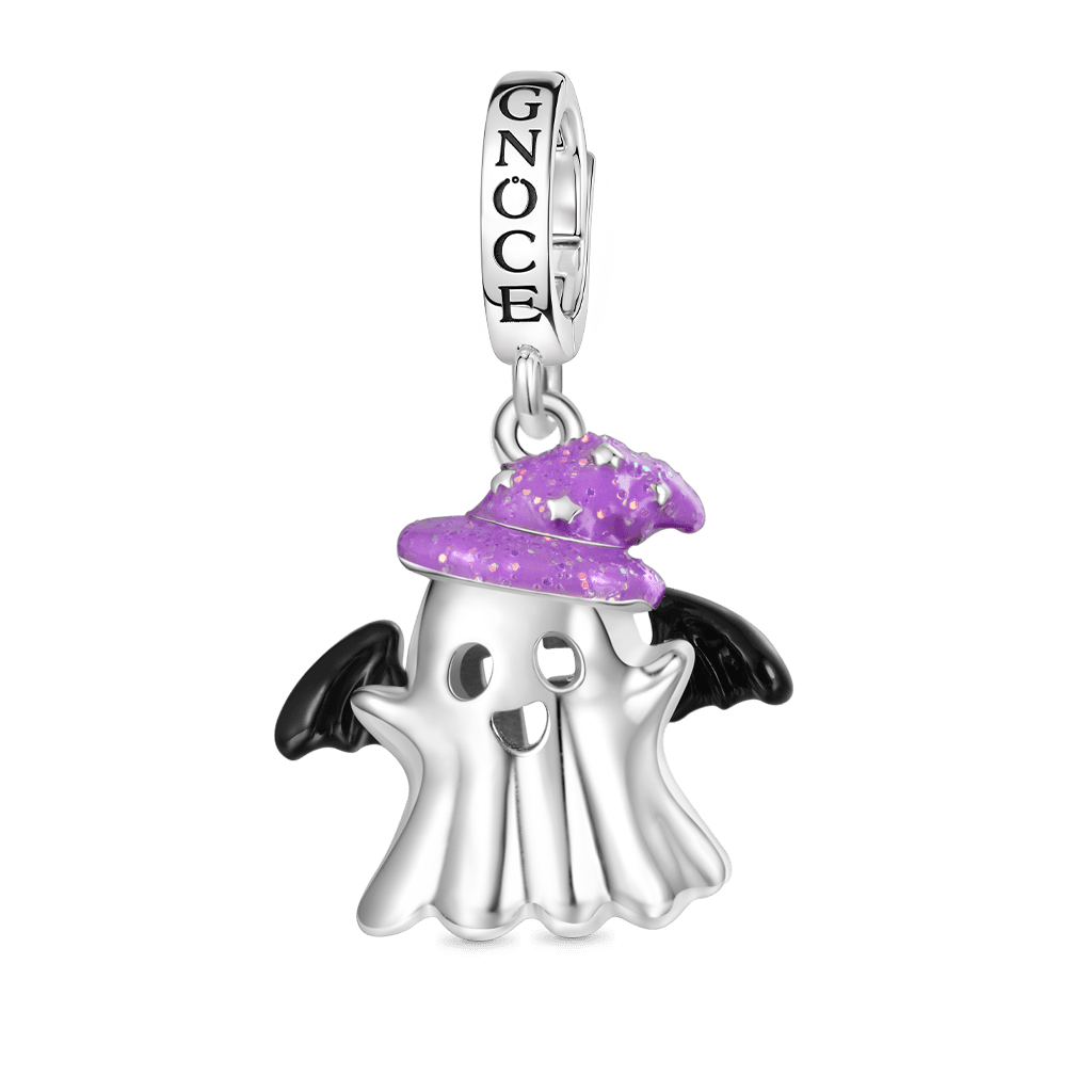 Gnoce Halloween Ghost Led Light-up Wireless Pendant Dangle Charm_2