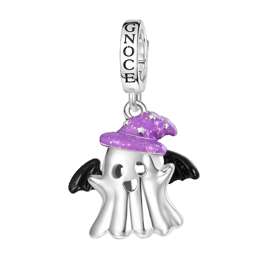 Gnoce Halloween Ghost Led Light-up Wireless Pendant Dangle Charm_1
