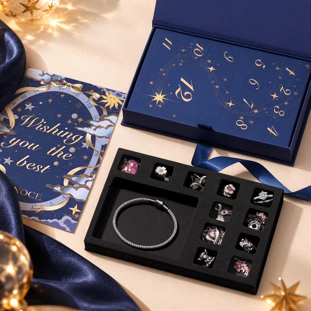 2026 Gnoce 12-Piece Cherry Blossom Style Advent Calendar_2