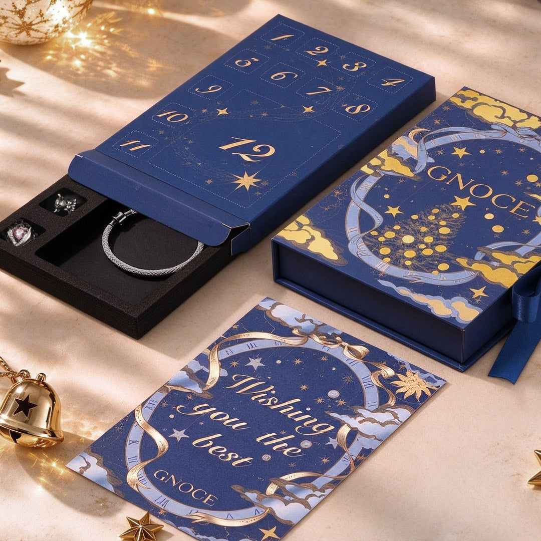 2026 Gnoce 12-Piece Cherry Blossom Style Advent Calendar_3