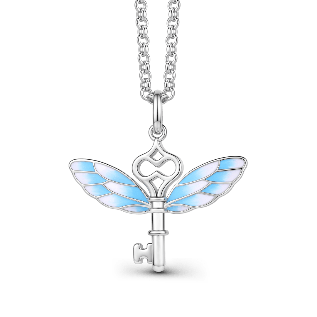 Gnoce Harry Potter Glow‑in‑the‑Dark Winged Flying Key Necklace_2