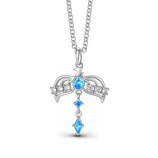Gnoce Harry Potter Ravenclaw House Diadem Pendant Necklace_1