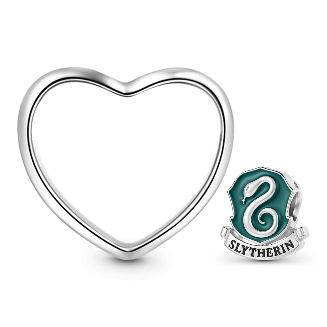 Gnoce Harry Potter Slytherin House Crest Serpent Photo Custom Bead_4