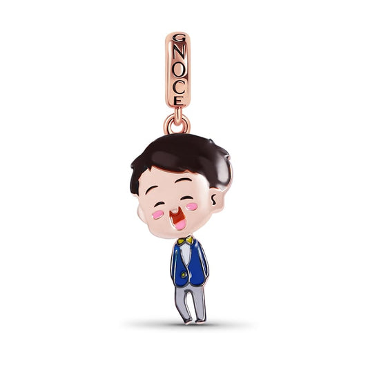 The Potato Couple x GNOCE Jason Pendant Dangle Charm Sterling Silver 18K Rose Gold Plated_1